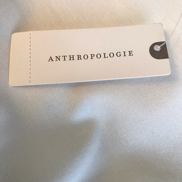 NWT Anthropologie Everleigh Rama Peplum Top Ivory Women’s Size Medium - Picture 4 of 7